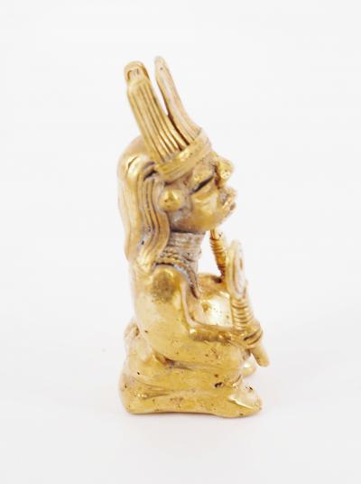 COLOMBIE Civilisation Taïrona - Femme Ouutsür - Statuette en or tumbago 2