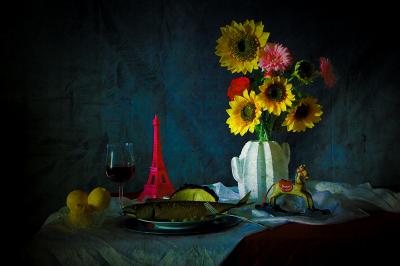 Gaudi .C - Un déjeuners Parisien - Nature morte 2