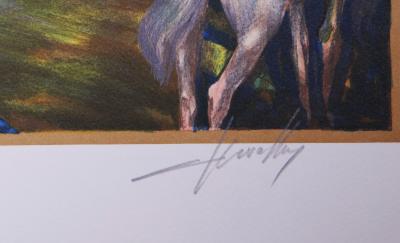 Claude CHEVALLEY - La défaite de Sedan - Lithographie 2
