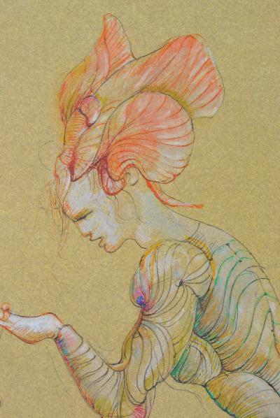 Léonor FINI - La demande en mariage, 1980 - Lithographie signée 2