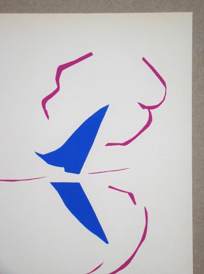 Henri MATISSE (after) - Bateau, 1958 - Lithograph in colors 2