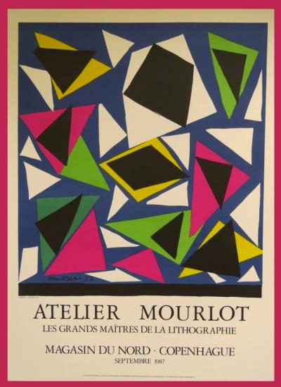 Henri Matisse - Affiche lithographique originale d’exposition - 1987 (Mourlot) 2