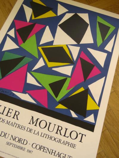 Henri Matisse - Affiche lithographique originale d’exposition - 1987 (Mourlot) 2