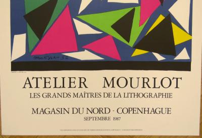 Henri Matisse - Affiche lithographique originale d’exposition - 1987 (Mourlot) 2