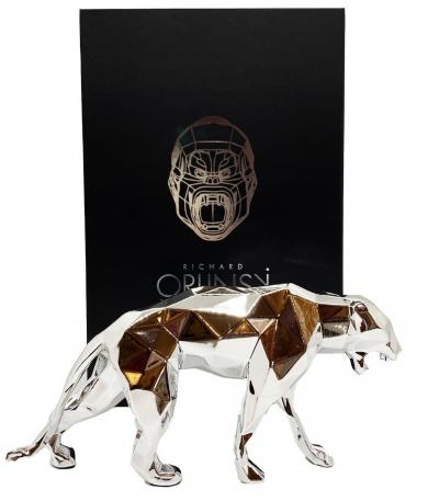 Richard Orlinski - Panther Spirit (Silver Edition), 2020 - résine. 2