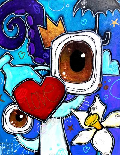 Yohan STORTI - Reconstruction, 2022 - Sérigraphie signée et numérotée 2