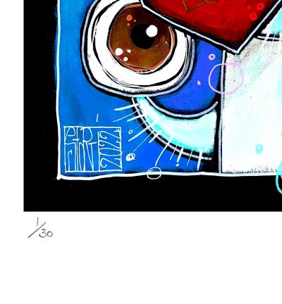 Yohan STORTI - Reconstruction, 2022 - Sérigraphie signée et numérotée 2