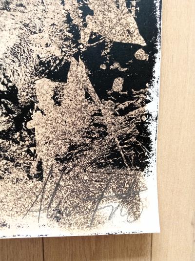 Vhils - Destination, 2023 - Sérigraphie signée au crayon 2