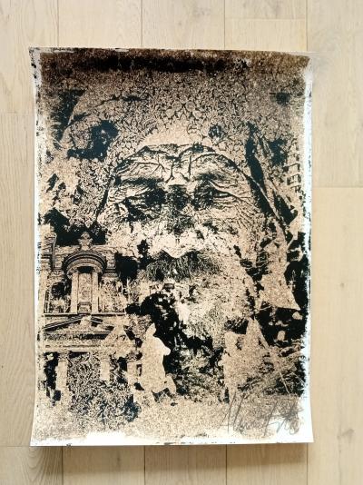 Vhils - Destination, 2023 - Sérigraphie signée au crayon 2