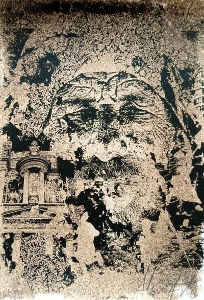Vhils - Destination, 2023 - Sérigraphie signée au crayon 2