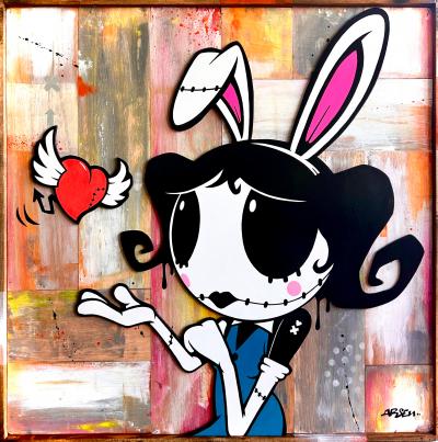 Arsen - Beats of her - Acrylic on wood 2