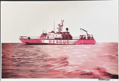 BANKSY - The Louise Michel - Banksy x Post Modern Vandal, 2020, Sérigraphie 2