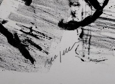 Jean Paul RIOPELLE - 1 Cent Life, 1964 - Original Hand-Signed lithograph (FRAMED) 2