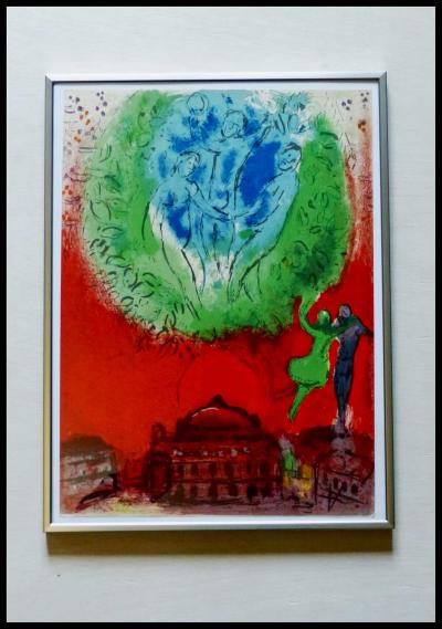 Marc CHAGALL - The Opera, 1954 - Original lithograph 2