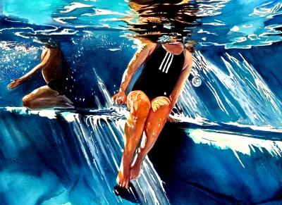 Maude OVIZE - Instant divin, 2022 - Sérigraphie signée et numérotée 2