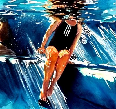 Maude OVIZE - Instant divin, 2022 - Sérigraphie signée et numérotée 2