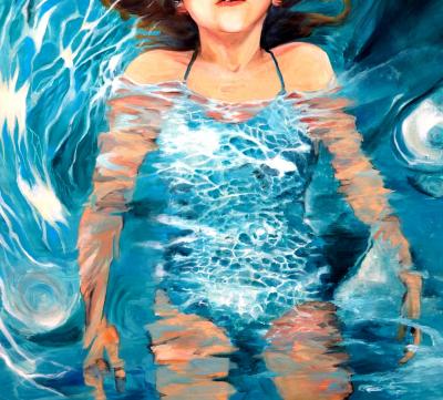 Maude OVIZE - Carried by the waters, 2020 - Signed and numbered screen print 2