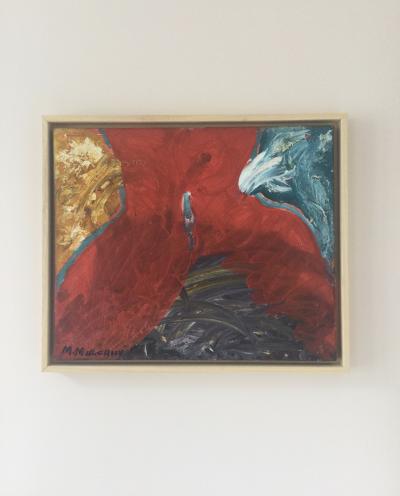 Michael MULCAHY - Place Bourg-Tibourg , 2009 - Acrylique signée 2