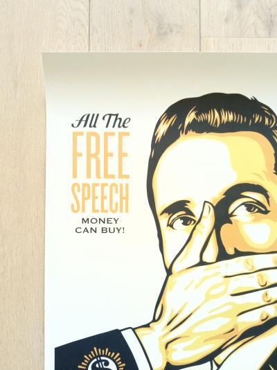 Shepard FAIREY (Obey) - Free Speech International Dealmaker 2
