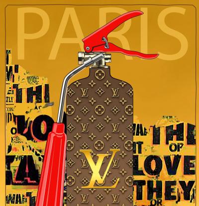 Richard SAINT-AMANS - Louis Vuitton III, 2022 - Sérigraphie signée et numérotée 2