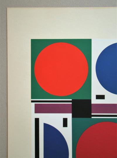 Auguste HERBIN - Été, 1959 - Original screen print signed and numbered 2