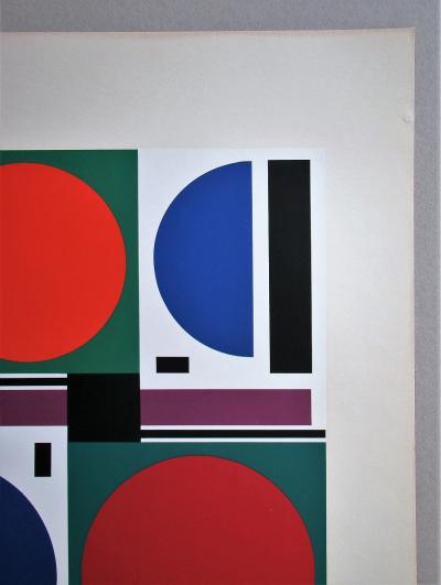 Auguste HERBIN - Été, 1959 - Original screen print signed and numbered 2