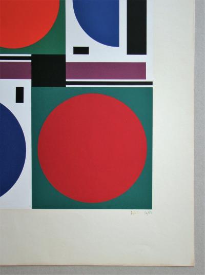Auguste HERBIN - Été, 1959 - Original screen print signed and numbered 2