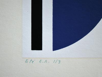 Auguste HERBIN - Été, 1959 - Original screen print signed and numbered 2