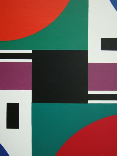 Auguste HERBIN - Été, 1959 - Original screen print signed and numbered 2