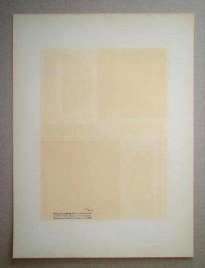 Auguste HERBIN - Été, 1959 - Original screen print signed and numbered 2