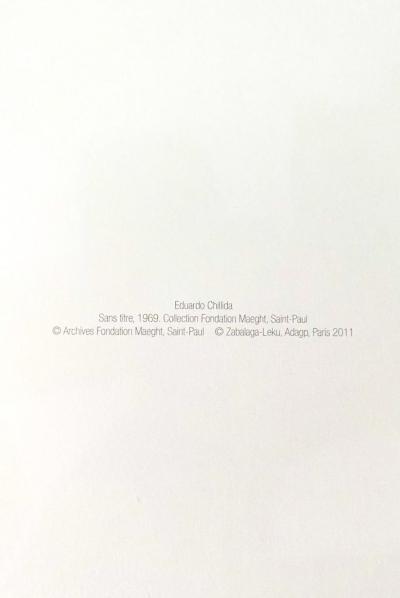 Eduardo Chillida (d’après) - Composition II - affiche lithographique 2