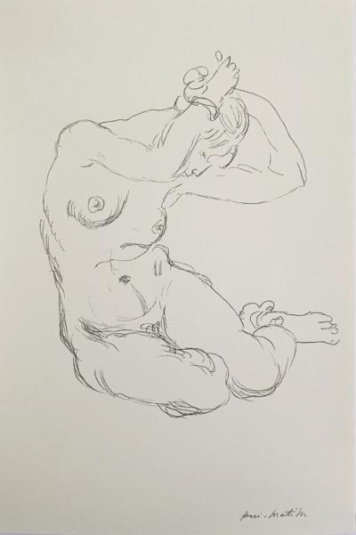 Henri Matisse (d’après) - Nu, 1994 - affiche lithographique 2
