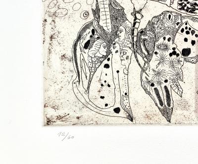 Jorge Castillo - Composition - gravure originale 2