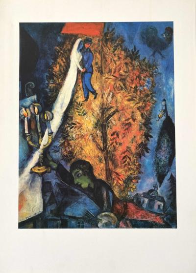 Marc Chagall (after) - The Tree of Life - lithographic poster 2