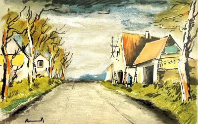 Maurice de Vlaminck - La Route, 1957 - lithographie 2