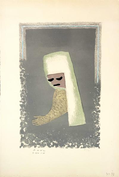 Paul Colin - La Charité, 1970 - lithographie originale 2