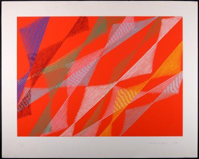 Piero DORAZIO - La Ribambelle des Gobelins, 1992 - Original large silkscreen in colors on wove paper - Hand-signed 2