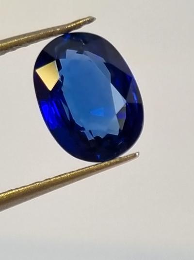 Saphir naturel 1.50 ct certifié IGI Anvers origine Madagascar 2