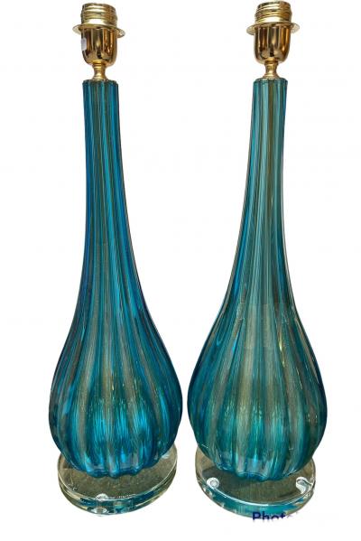 Paire de lampes - Toso Murano  2