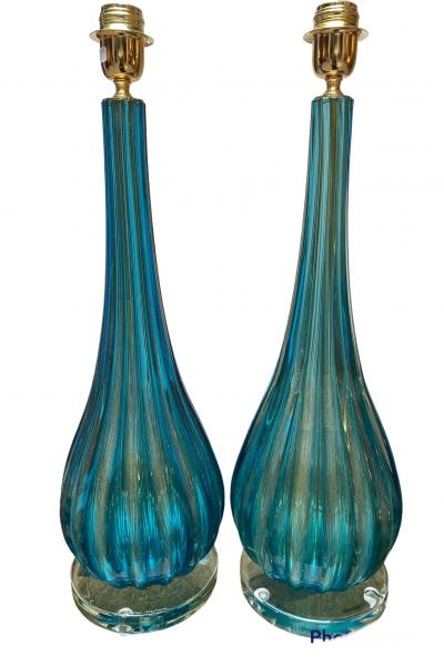 Paire de lampes - Toso Murano  2