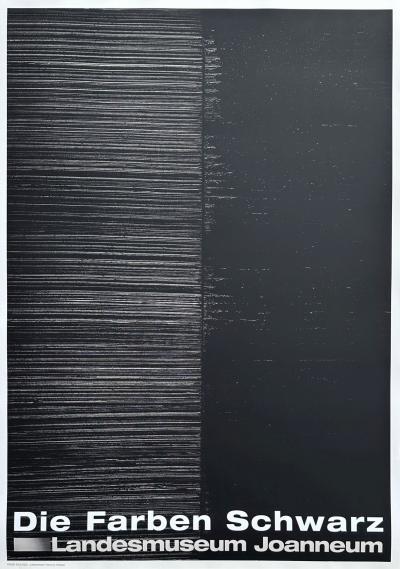 Pierre Soulages - Sérigraphie n°25, 1999 - Sérigraphie originale tirage limité 2