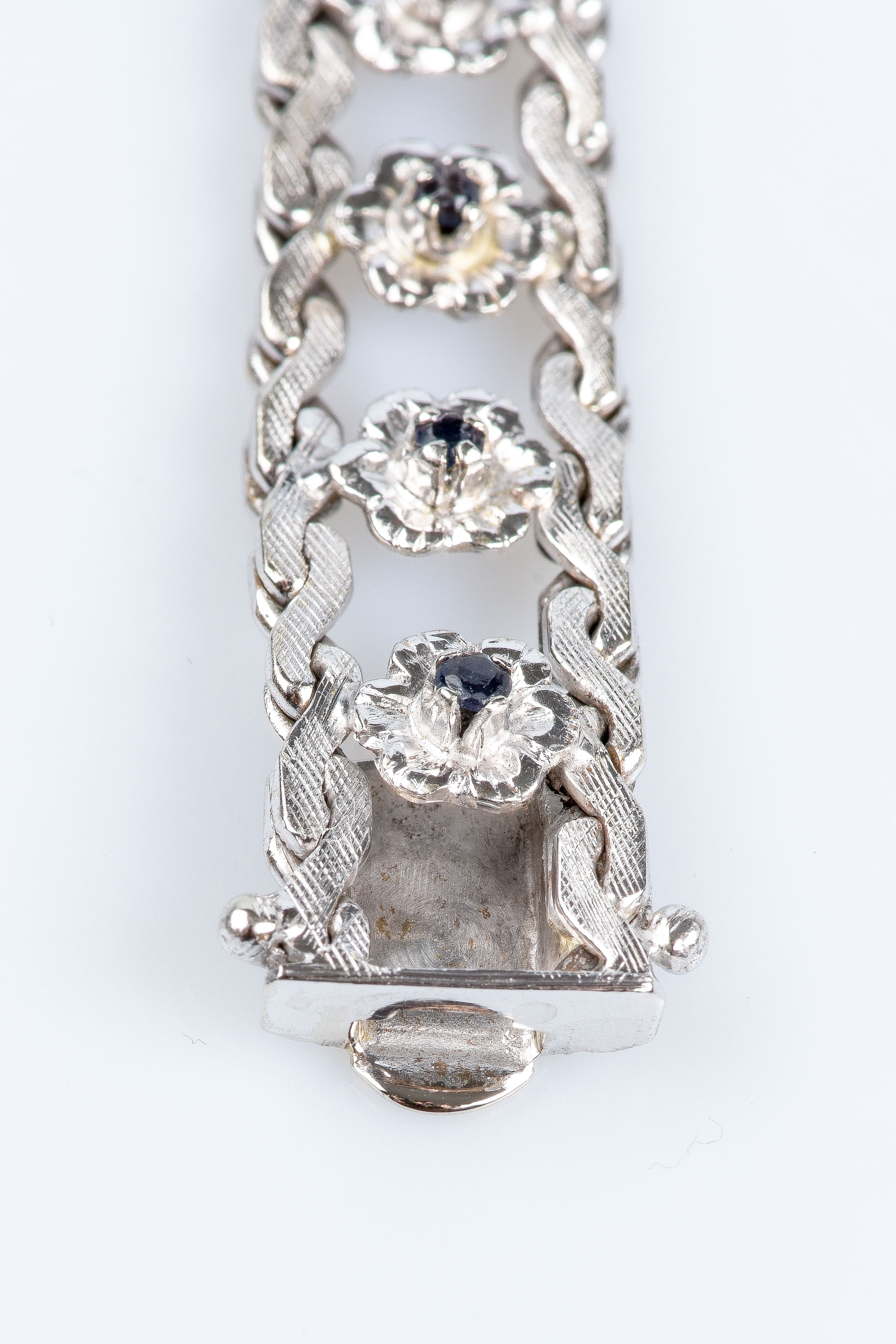 Bracelet En Argent Début 1900 - Occasion - Couleur Argenté