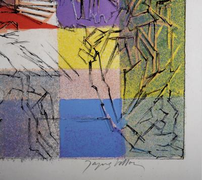 Jacques VILLON - Le Pigeonnier Normand, c. 1955 - Original lithograph (Hand-signed!) 2