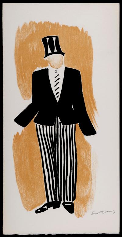Sonia DELAUNAY - Le Coeur à Gaz, 1977 - Set of two lithographs in colors on Vélin paper - Both hand-signed 2