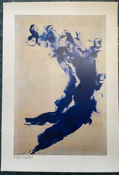 Yves Klein (d’après) - Anthropometrie sans titre (ANT 130), 2000 - Affiche 2