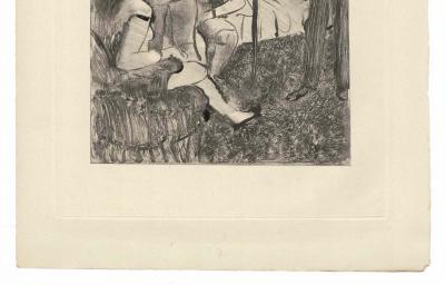 Edgar Degas (d’après) - Le Client N°9 - Gravure 2