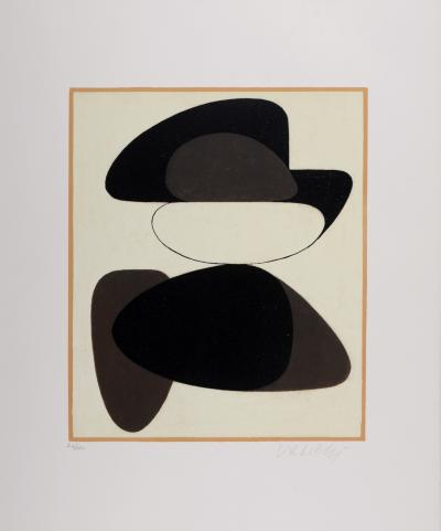 Victor VASARELY - Kerisle, 1972 - Original lithograph (Hand-signed!) 2