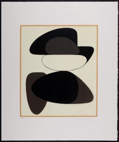 Victor VASARELY - Kerisle, 1972 - Original lithograph (Hand-signed!) 2