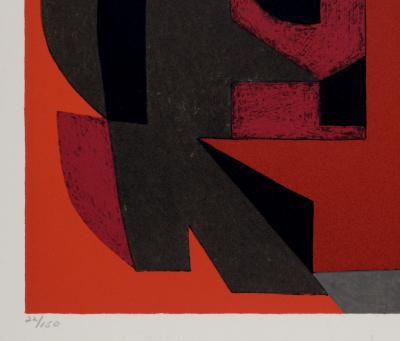 Victor VASARELY - Octal, 1972 - Original lithograph (Hand-signed!) 2