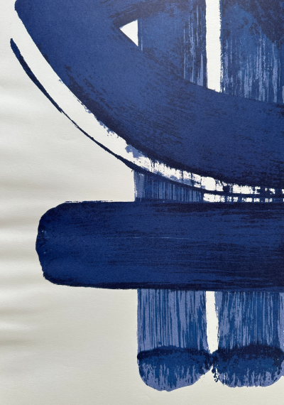 Pierre Soulages -  d’après Le printemps des poètes - 2005 - lithographie signée 2